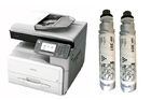 Cartucho de toner do Ricoh MP301 mono para a copiadora do Ricoh Aficio MP301SPF - 7000 páginas