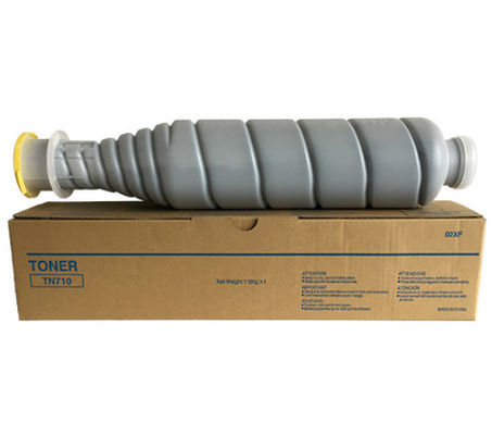 TN 710 02XJ Cartucho de tônico para fotocopiador preto, tônico de consumo para Bizhub 600 601 750 751