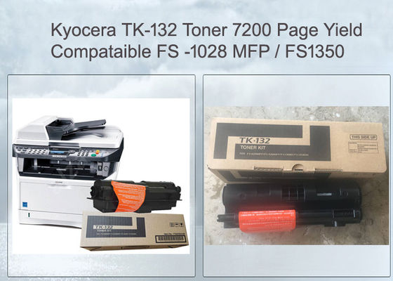 Kyocera TK-132 Cartucho de Toner para Copiador Laser Negro - 7200 páginas / 1 cada