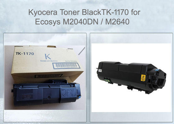Cartucho de tomador de cópia preto Kyocera TK1170 para Ecosys M2040 M2540