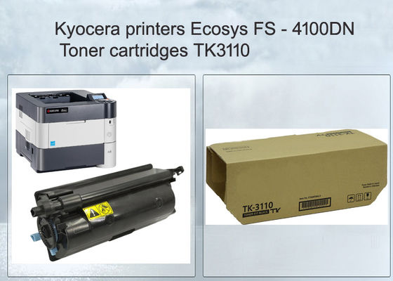Cartuchos de Toner Kyocera TK3110 Preto Compatíveis com Kyocera FS-4100DN, 15500 Páginas