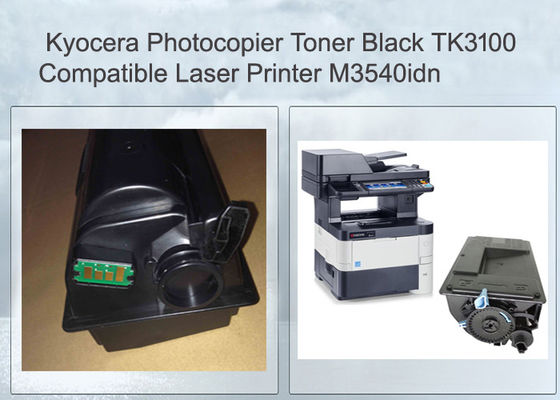 Tonalizador preto de Kyocera TK 3100 genéricos compatível para o uso em ECOSYS M3040dn