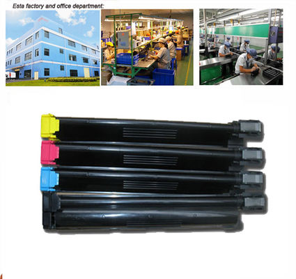 Toner Laser Color Preto Ciano Magenta Amarelo TN210 Para Konica Minolta Bizhub C250 C252