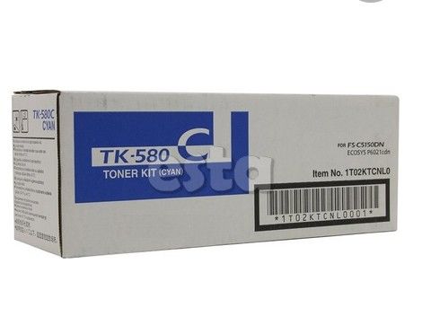 TK580 Cartuchos de Tono Kyocera FS - C5150DN 4- Embalagem Preto / Ciano / Magenta / Amarelo