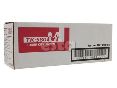 TK580 Cartuchos de Tono Kyocera FS - C5150DN 4- Embalagem Preto / Ciano / Magenta / Amarelo