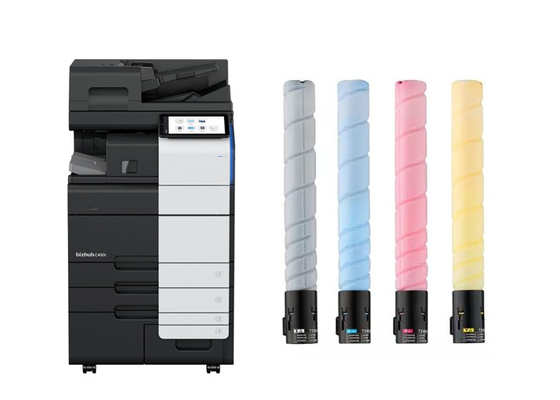 Conjunto de cartuchos de toner colorido Konica Minolta TN514 para uso em Konica Minolta bizhub Bizhub C458/558/658