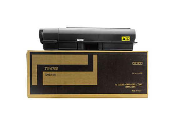 Cartucho de toner genérico preto Kyocera TK-6705 compatível para copiadora Taskalfa 6500i