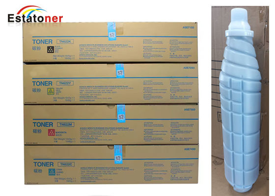 Conjunto de Toner TN-622 CMYK para Copiadora Konica Minolta Bizhub