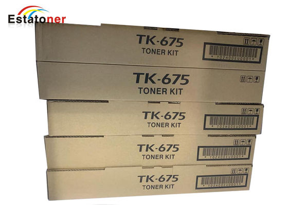 Cartucho de toner preto a laser Kyocera TK-675 para impressoras Kyocera KM-2540 2560 3040 3060