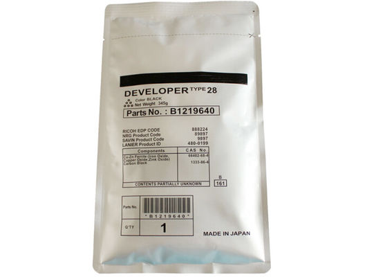 B1219640 Tipo 28 Revelador Japão Ricoh Cartucho de Toner 60000 Páginas / Toner Ricoh Aficio 1015 2015 2018