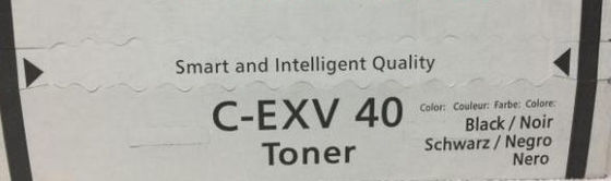 Cartucho de Toner de Reposição C-EXV40 para Copiadoras Image Runner 1133A / 1133iF Canon