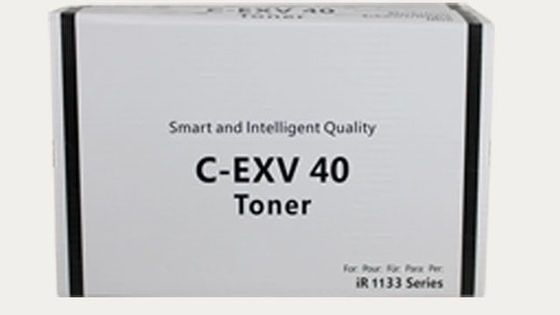 Cartucho de Toner de Reposição C-EXV40 para Copiadoras Image Runner 1133A / 1133iF Canon