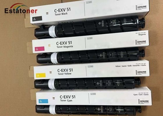 Conjunto de cartuchos de toner de impressora Canon NPG-71 C-EXV51 de alto rendimento para a série ImageRunner