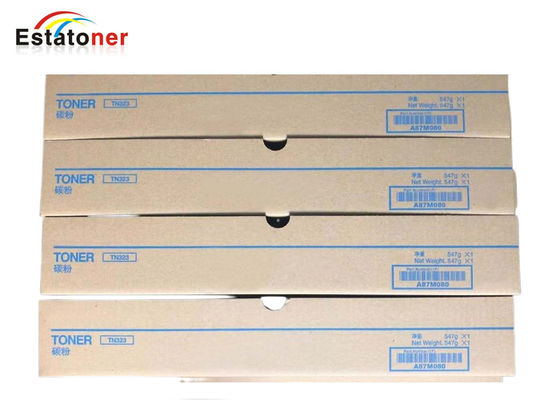 Cartucho de Toner Preto Konica TN-323 para Impressoras Monocromáticas A3 bizhub 287