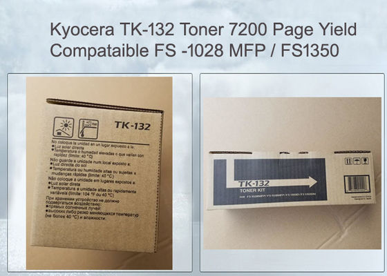 Kyocera TK-132 Cartucho de Toner para Copiador Laser Negro - 7200 páginas / 1 cada