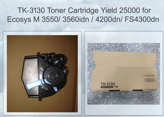 Rendimento alto 25000P do laser TK3130 do preto do tonalizador FS4200 de Kyocera Ecosys
