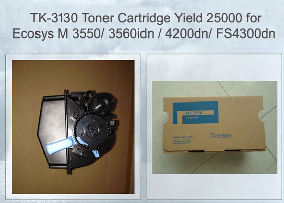 Rendimento alto 25000P do laser TK3130 do preto do tonalizador FS4200 de Kyocera Ecosys