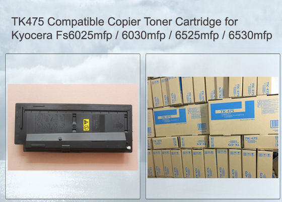 Cartucho Toner da impressora multifunção Kyocera FS-6030MFP TK475 Preto