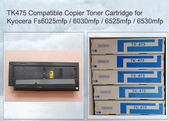 Páginas Multifunction da vida 15000 da página do laser TK475 do cartucho de toner da impressora de Kyocera FS-6525MFP