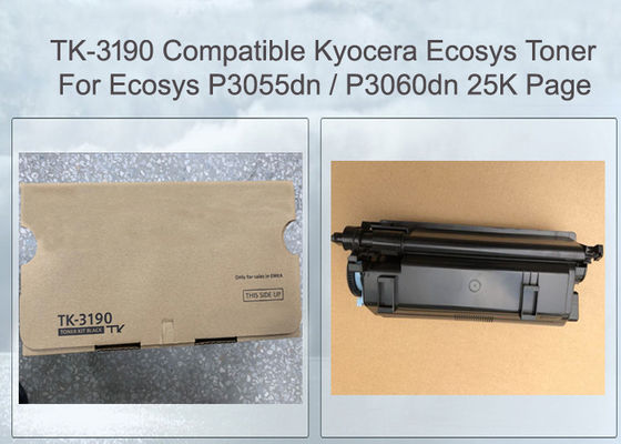 TK-3190 Cartucho de Tonador Kyocera Preto de Alta Capacidade Extra Para Impressora Mono ECOSYS P3055