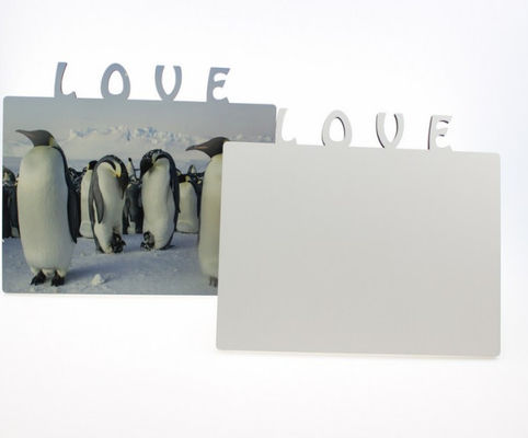 Moldura de Foto de Madeira DIY em Branco por Sublimação Amor MDF Moldura Presente de Foto Pintura