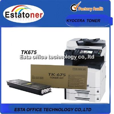 TK675 Toner de impressora a laser para Kyocera KM 2540 Papel de cópia Rendimento de 20000 páginas